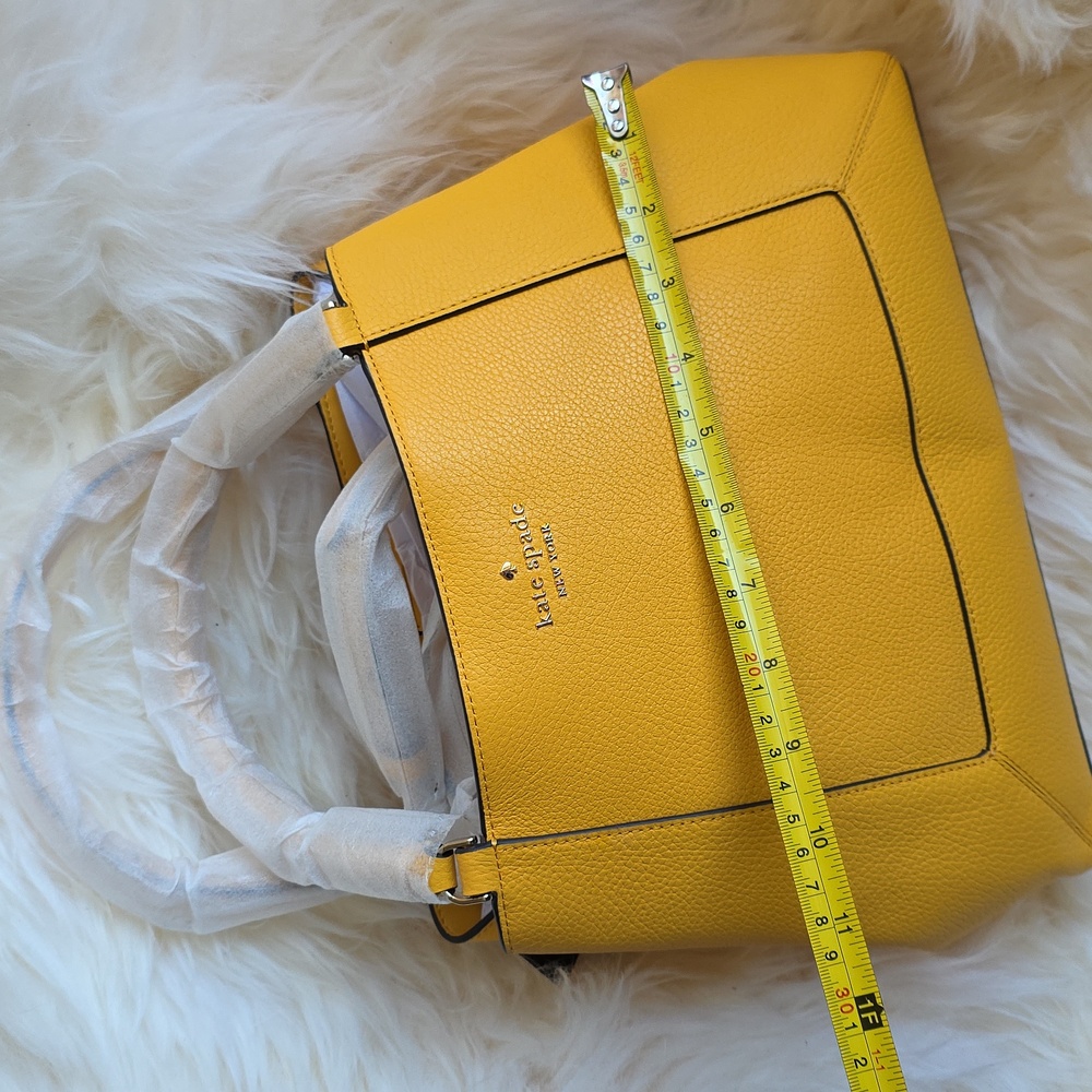 Kate Spade Mustard Yellow Satchel - Picture 12 of 13